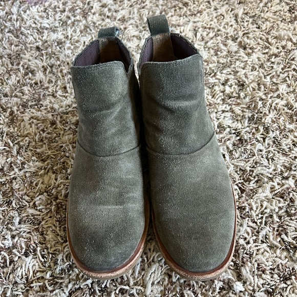 SOFFT Leather boots size 7.5 Green - Picture 3 of 7